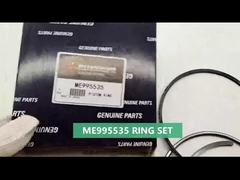 6D16T 6D16 قطعات موتور بیل مکانیکی رینگ پیستون مجموعه رینگ ME995535