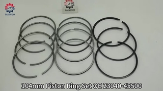 مجموعه رینگ پیستون 104 میلی متری OE 23040-45500 برای موتور دیزل HYUNDAI HD56 HD78 D4DD