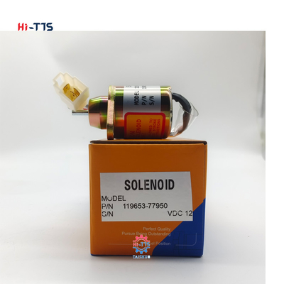 سولینوئید توقف سوخت 4TNV88 4TNE84 12V 24V 119653-77950 YM119653-77950 119233-77932 YM119233-77932