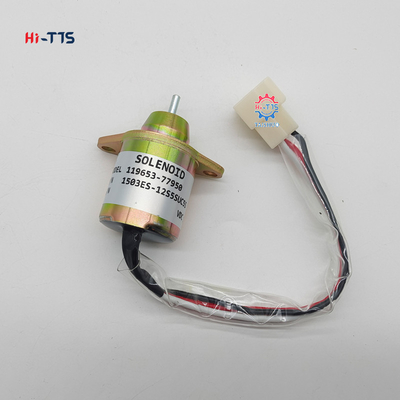 سولینوئید توقف سوخت 4TNV88 4TNE84 12V 24V 119653-77950 YM119653-77950 119233-77932 YM119233-77932