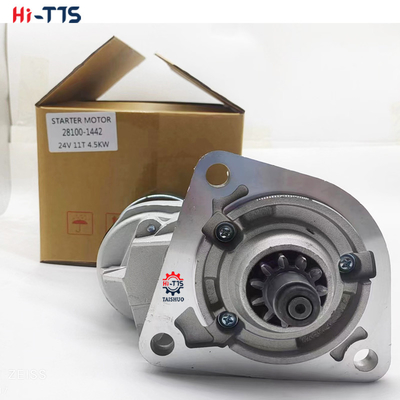 24 ولت 11T 4.5KW H06CT H07C EH700 موتورهای استارتر 28100-1442