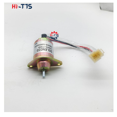 119653-77950 1503ES-12S5SUC5S دریچه سولینوئید توقف 12 ولت برای موتور 4TNV88 4TNV94 4TNV106