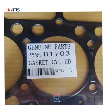 گاسکت سر سیلندر D1703 فلزی 1G750-03312 برای قطعات موتور