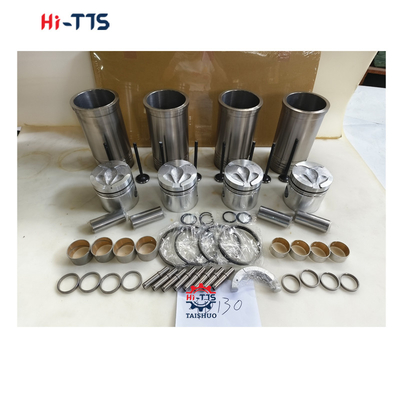 قطعات ترمیم موتور تراکتور حفاری 4D130 کیت پوشک سیلندری 6114-31-2111 پیستون 6114-30-2303 حلقه