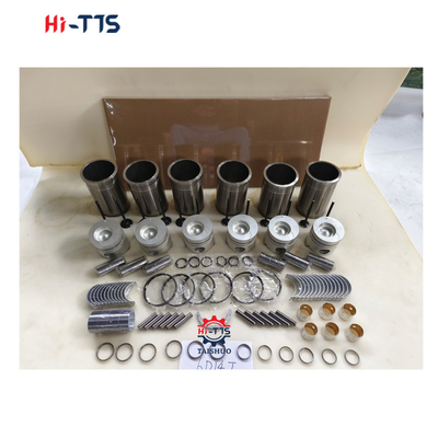 6D14T کیت موتور برای حفاری E120 E140 E180 پوشه، پیستون، حلقه، شیر، بشینگ، کیت گاسکت کامل