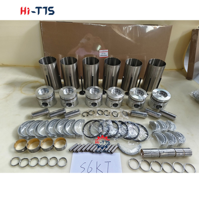 S6K کیت لاینر سیلندر 297-7752 178-6543 51-7523 کیت بازسازی موتور برای قطعات موتور دیزل