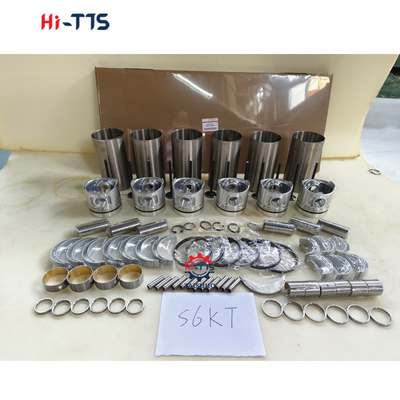 S6K کیت لاینر سیلندر 297-7752 178-6543 51-7523 کیت بازسازی موتور برای قطعات موتور دیزل