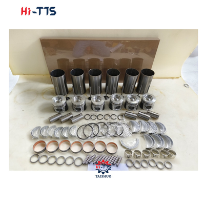 D6E کیت لاینر سیلندر 0428-5673 2046-0011 2129-1110 کیت بازسازی موتور برای قطعات موتور دیزل