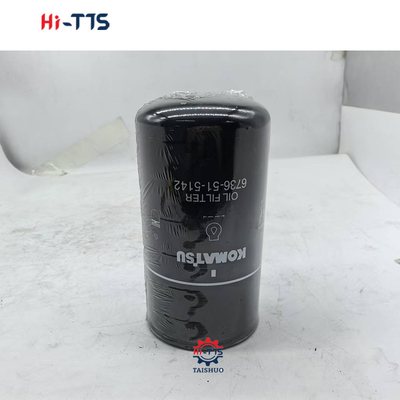 فیلتر روغن 6736-51-5142 600-211-1231 برای PC200-8 PC200-7 قطعات موتور حفاری
