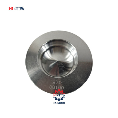 پیستون حفاری S6KT S6K 3066 34317-08100 970-08100 پیستون نقره ای و پین