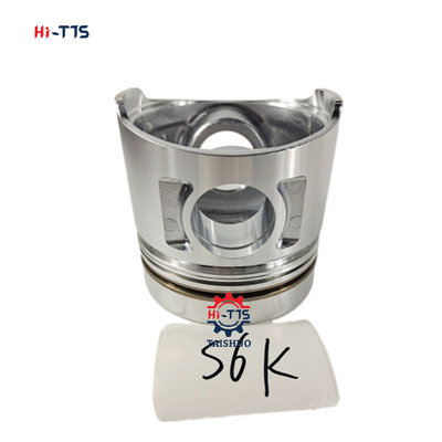 پیستون حفاری S6KT S6K 3066 34317-08100 970-08100 پیستون نقره ای و پین
