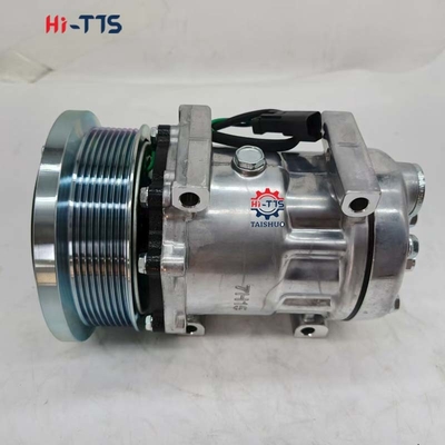 کمپرسور 24 ولت AC 464-9988 2228608974 برای قطعات بیل مکانیکی C9 C11 C13