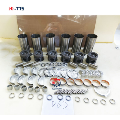 Excavator EC210B EC240B Engine Overhaul Kit D6D Liner Kit 0450-1365 VOE20460009