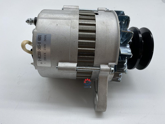 قطعات موتور بیل مکانیکی EX200-1 6BD1 1-81200365-0 1812003650 24V 30A دینام