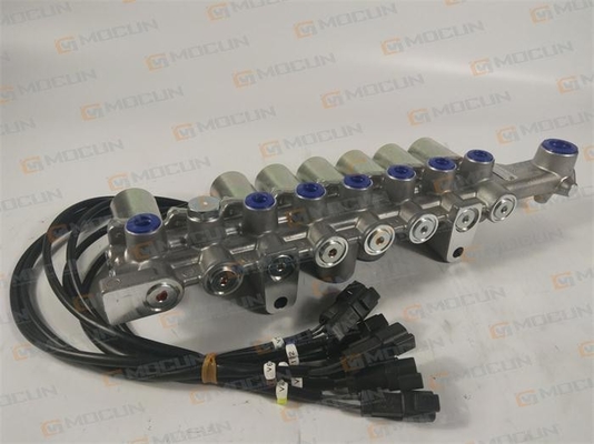 قیمت خوب پیستون دوار برش دوگانه سیلنوئید سوپاپ برای پمپ هیدرولیک بیل 207-60-71310 PC300-7 آنلاین