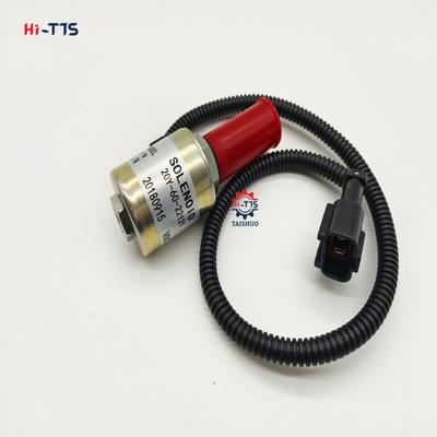 قیمت خوب قطعات حفاری PC200-6 PC220-6 6D95 24V حفاری شیر سولینوئید 20Y-60-22121 آنلاین