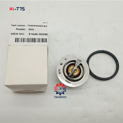 قیمت خوب قطعات موتور ترموستات Assy 82°C 31646-02200 3164602200 S6S آنلاین