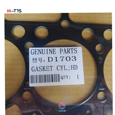 گاسکت سر سیلندر D1703 فلزی 1G750-03312 برای قطعات موتور