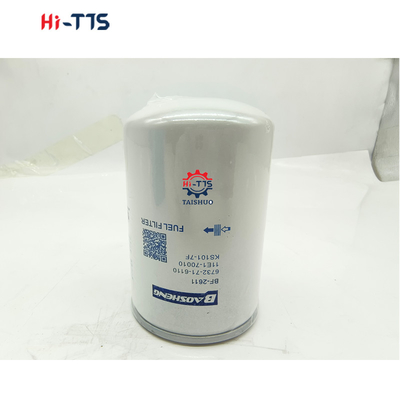 قیمت خوب فیلتر سوخت 6732-71-6220 6732-71-6111 6138-71-6110 برای قطعات موتور حفاری S6D10 آنلاین