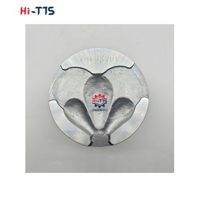 6D108 4D130 قطعات موتور دیزل پیستون 108mm 6136-33-2110 6735-31-2140 6114-31-2111