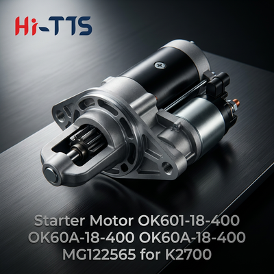 قطعات موتور ساختمانی موتور راه اندازی 12 ولت 2.2KW 11T 03111-4200 0K601-18-400 0K60A-18-400 برای موتور دیزل K2700