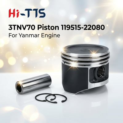119515-22080 129515-22080 11951522080 12951522080 پیستون برای یانمار 3TNV70 قطعات حفاری قطعات ماشین آلات قطعات موتور