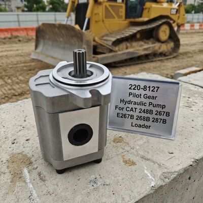 پمپ هیدرولیک CAT Pilot Gear 220-8127 2208127 برای بارگذاری Skid Steer 248B 267B E267B 268B 287B قطعات جایگزین