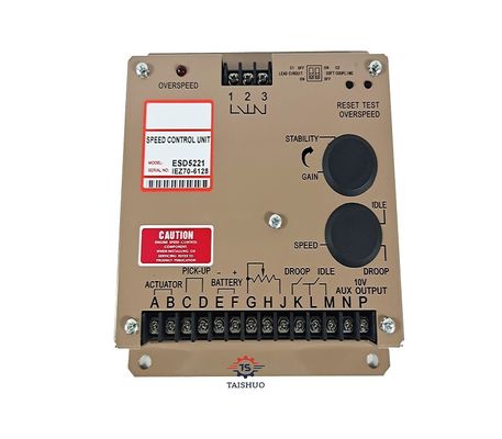 قیمت خوب دیزل ژنراتور واحد کنترل دور موتور ESD5221 Speed ​​Govern Controller 12V 24V آنلاین